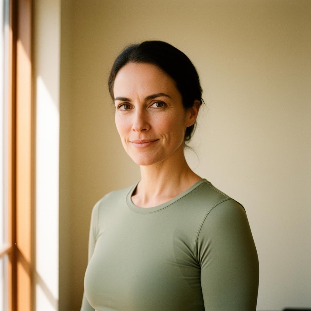 Portrait of Eliza Marchetti, Pilates instructor at Lumen