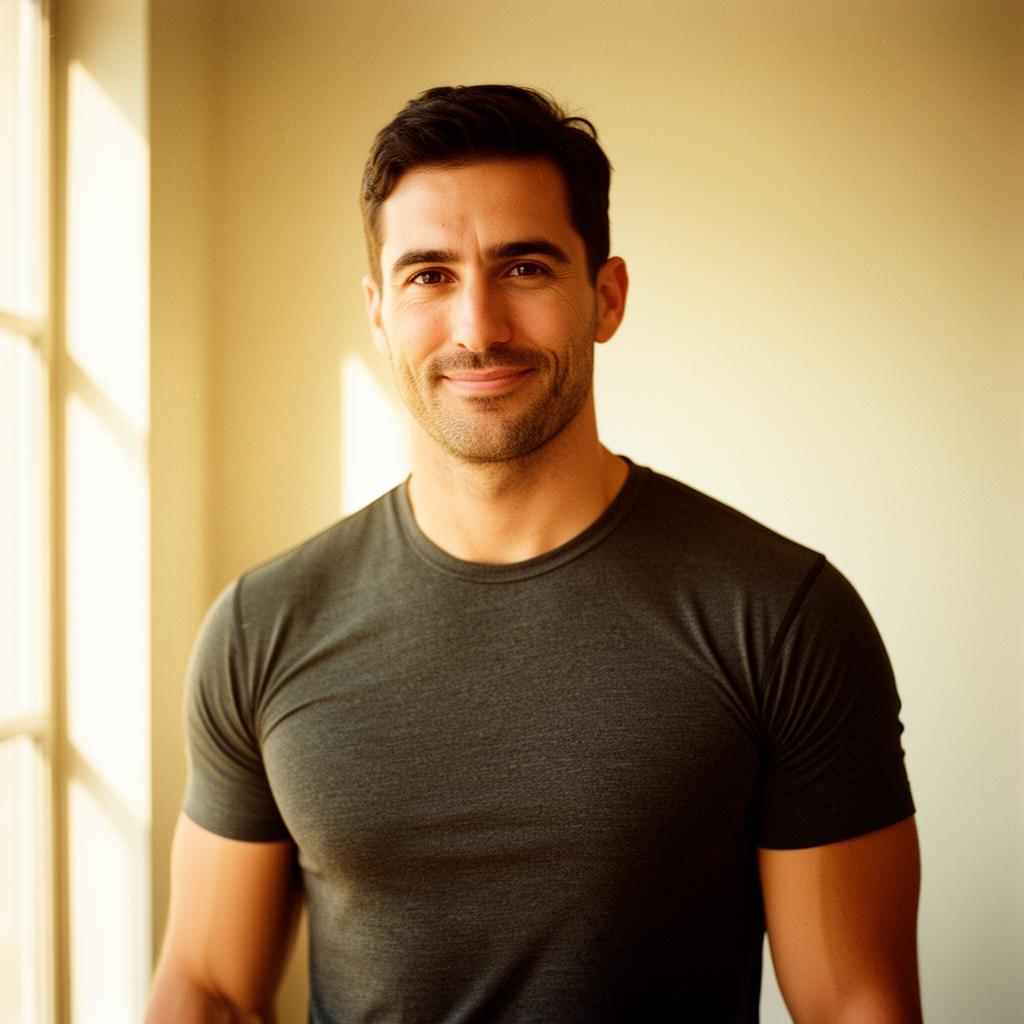 Portrait of Tom Bauer, Pilates instructor at Lumen